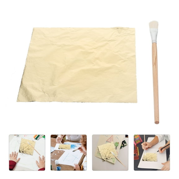 HOOWIFFY Gold Foil for Resin Artists Golden 1 Set Back to School