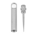 thumbnail image 1 of Portable Titanium Toothpicks Reusable Pocket Metal Toothpicks for Picnic Camping Travel, 1 of 4