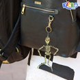 thumbnail image 3 of Kicko 6 Inch Skeleton Keychain - 12-Pack Mini Backpack Hook - Keyring for Bag and Belt Loop Accessory, Halloween Decor, Arts and Crafts, Educational Tool, Party Favors, 3 of 3