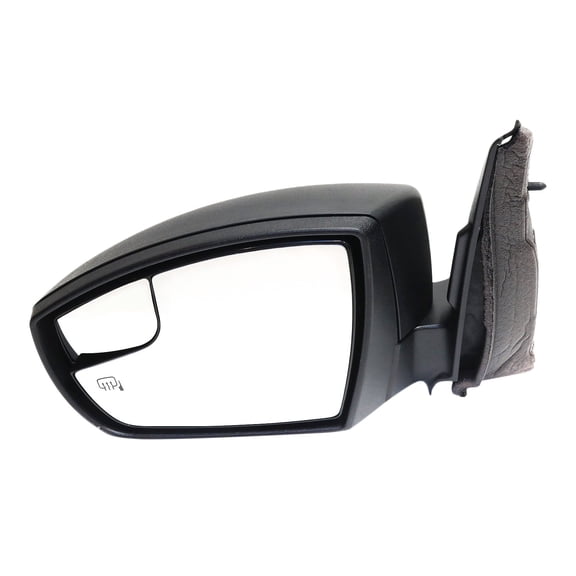 MIRROR Compatible with 2013-2016 Ford Escape Left Driver Heated Power Glass Textured Black