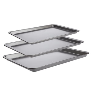 GoodCook Pro Nonstick Baking Sheet Set, 3-Piece