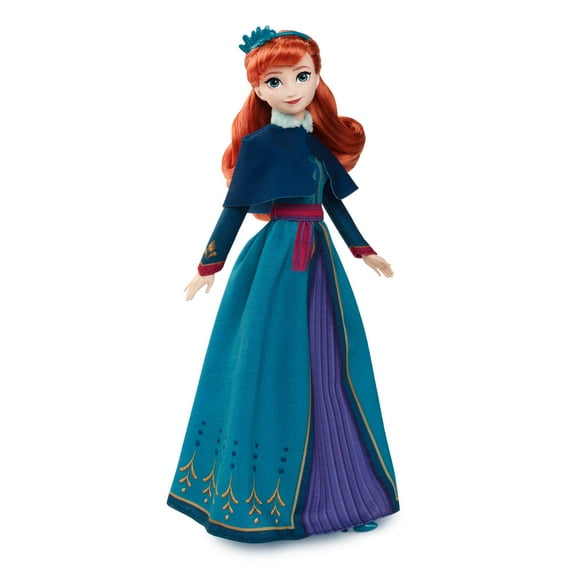 Disney Frozen Enchanted Stories Anna Fashion Doll with Dress & Accessories [Walmart Exclusive]