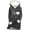 Dark Gray, variant on Winter Tops for Women, Women's Hooded Base Layer Top Fleece-Lined Long Sleeve Loose Fit Thick Warm Thermal Pullover for Women's Winter Casual Solid Color