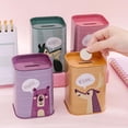 thumbnail image 6 of NOVELAR Colorful Tin Piggy Bank, 4.13 in Long, Durable Metal with Anti-Slip Base for Easy Saving, Ideal for Teaching Children Financial Responsibility, 6 of 7