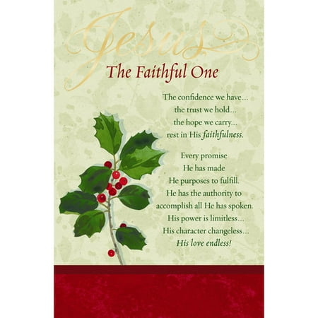 DaySpring 40ct "Jesus, The Faithful One" Christmas Cards