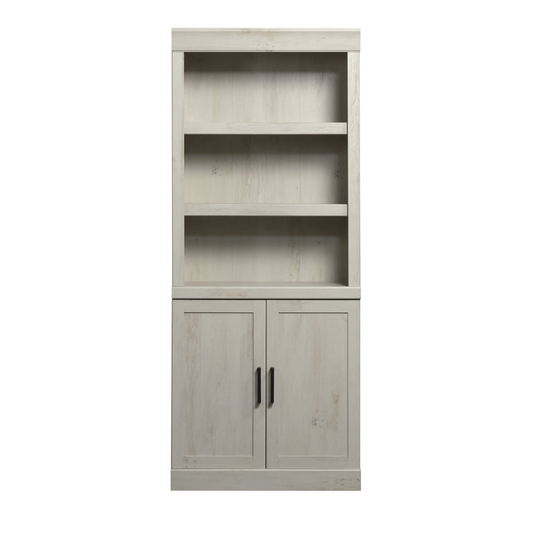 Better Homes & Gardens Glendale Bookcase With Doors, Rustic White