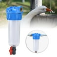 thumbnail image 3 of Kritne Poultry Water Filter ABS Automatic Poultry Drinking Water Filter Water Leak Proof for Chicken Ducks,Poultry Water Purifier,Water Line Filter, 3 of 8