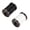 Black & White, variant on 0.8mm Waxed Polyester Thread - 35m Spool for Leather Craft, Book Binding & Hand Sewing | Strong Round Thread for Upholstery, Shoes & DIY Repairs, White