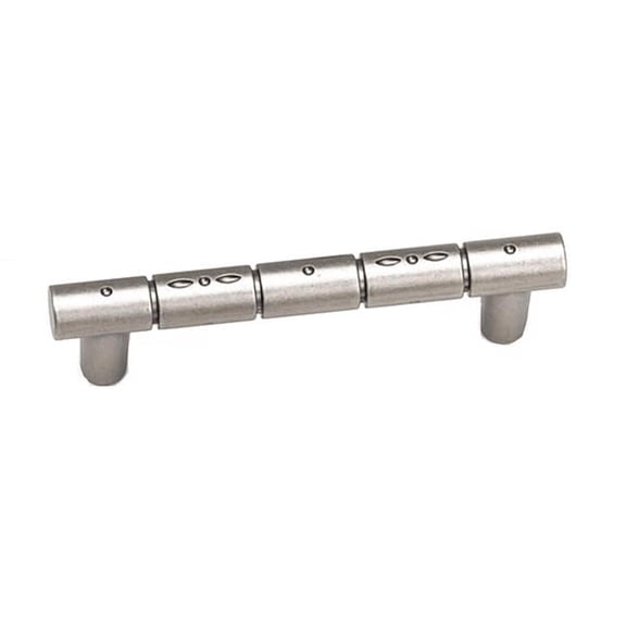 Laurey 23506 3 in. Flower Pull - Antique Pewter