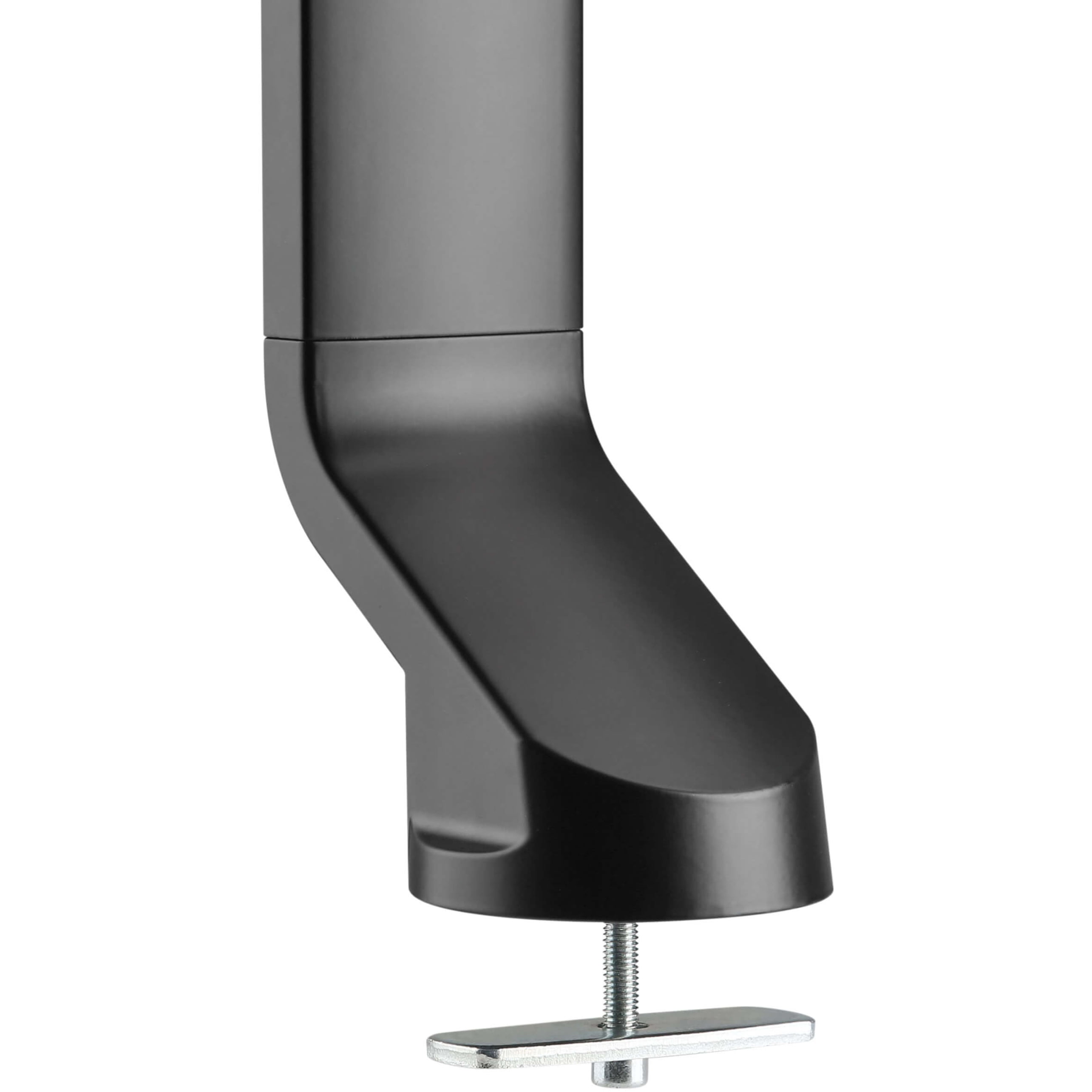 Tripp Lite Dual-display Monitor Arm With Desk Clamp And Grommet Height Adjustable, 17" To 27" Monitors Mounting Kit For 2 Lcd Displays Steel Black Screen Size: 17"-27" Clamp Mountable