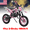 HB719 (Pink), variant on Floseru 49cc High Power Kids Dirt Bike, 2-Stroke Mini Motorcycle Gas Powered Trail Bike - Mini Dirt Bikes with Hydraulic Shock Absorbers 220LBS Capacity 12-18 Miles Range 40KM/H