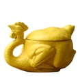 thumbnail image 1 of Taza de cerámica de pollo amarilla con capacidad de 350 ml con forma de animal, 1 of 2