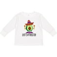 thumbnail image 3 of Inktastic Cinco De Mayo Lets Fiesta Avocado Boys or Girls Long Sleeve Toddler T-Shirt, 3 of 5