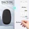 thumbnail image 3 of E tooth Label Maker Machine with Tape Continuous Label Versatile App with Fonts and k+ Icons Label Printer for Home Kitchen School Office Organization, 3 of 9