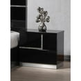 thumbnail image 4 of Black Lacquer With Crystal Accents King Bedroom Set 6Pcs J&M Lucca Luxury, 4 of 6