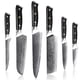 thumbnail image 1 of Juego de Cuchillos de Cocina Damasco Japonés VG-10 Cuchillo de Chef Afilado Mango Ergonómico con Estuche de Regalo, 1 of 6