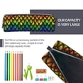 thumbnail image 5 of Honeii Dragon Scales Pattern Pencil Case, Pencil Pouch, Pencil Case Small, Pencil Pouch Aesthetic, PVC Pencil Pouch, Pencil Bag, Makeup Pouch, 5 of 7