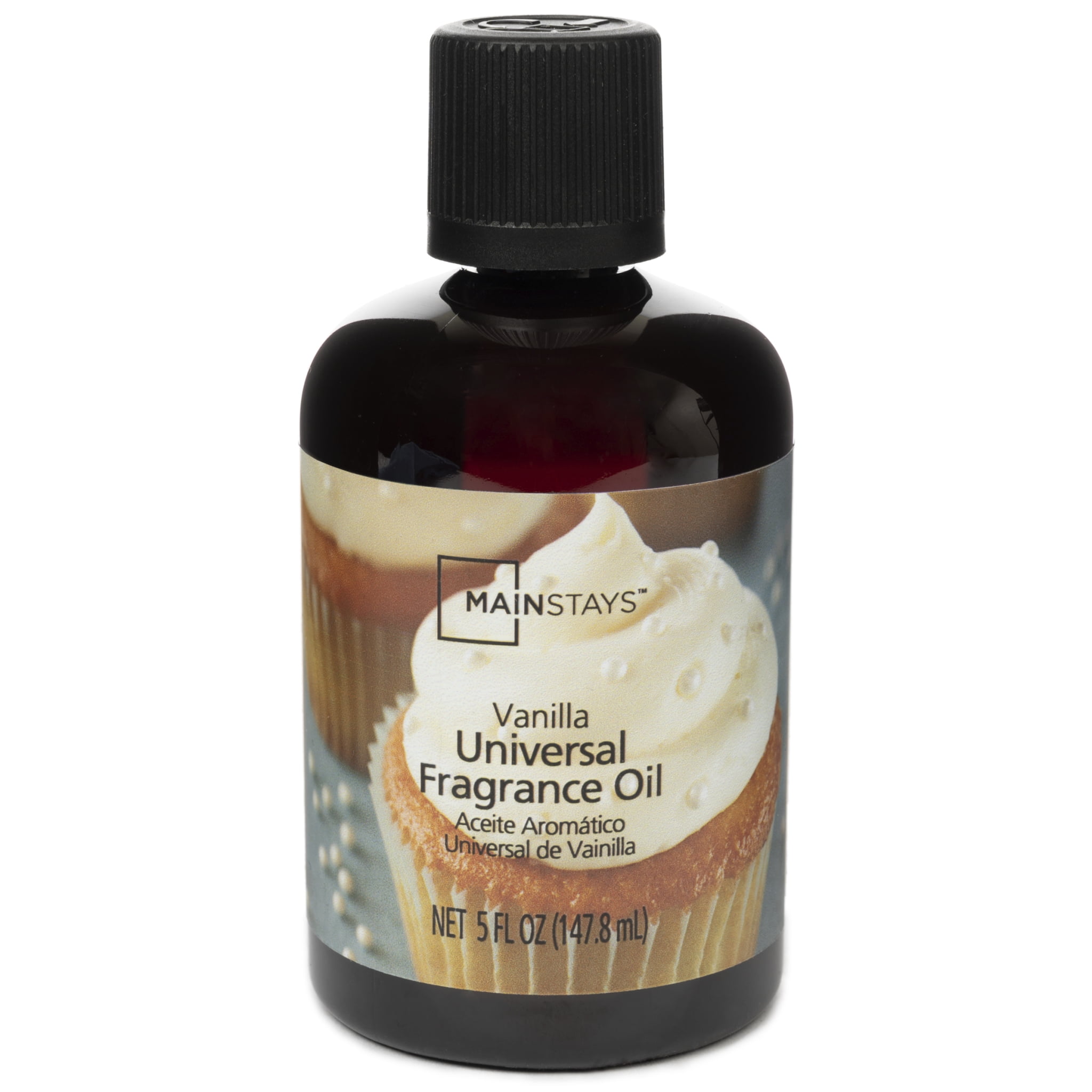 Mainstays Universal Scented Fragrance Oil, Vanilla, 5 fl oz, for use with Fragrance Oil Diffusers, Fragrance Warmers, Potpourri, and Wicking Fragrance Diffusers