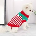 thumbnail image 4 of Zawou Black Knitted Christmas Dog Sweater Outfit with Reindeer Design and Festive Accessories for Small to Medium Dogs, Cozy Holiday Parties, and Seasonal Photos, 4 of 6