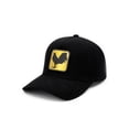 thumbnail image 1 of Knite gorra Gamuza Gallo negro elegante visera curva ajustable para hombre, 1 of 4