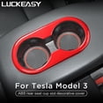 thumbnail image 3 of Porte-gobelet de Voiture Décor Garniture Couvercle pour Tesla Model 3 2017 Abs, 3 of 5