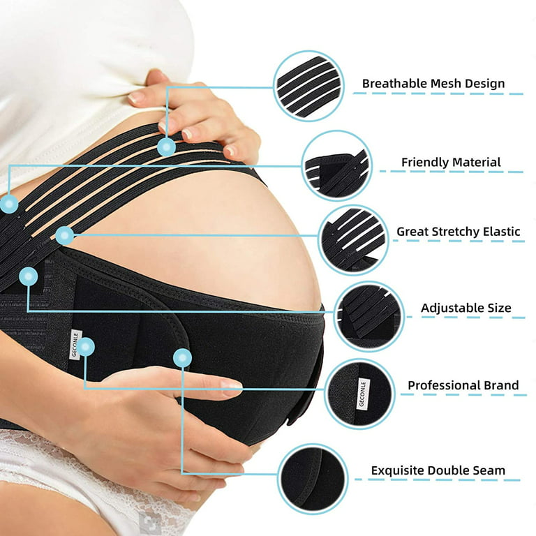 Pregnancy Belly Support Band - Pregnancy Belt – For Back Pain and Pelvic  Pressure During Pregnancy - Maternity Support Belt - Maternity Belt 