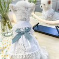 thumbnail image 3 of falda para perro,Vestidos para perros pequeños Cachorro Gato Vestido Verano Perro B, 3 of 5