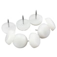 thumbnail image 2 of 100X 14Mm Felt Feet Pad Skid Glide Nail Protector Furniture Chair Table Leg, 2 of 3