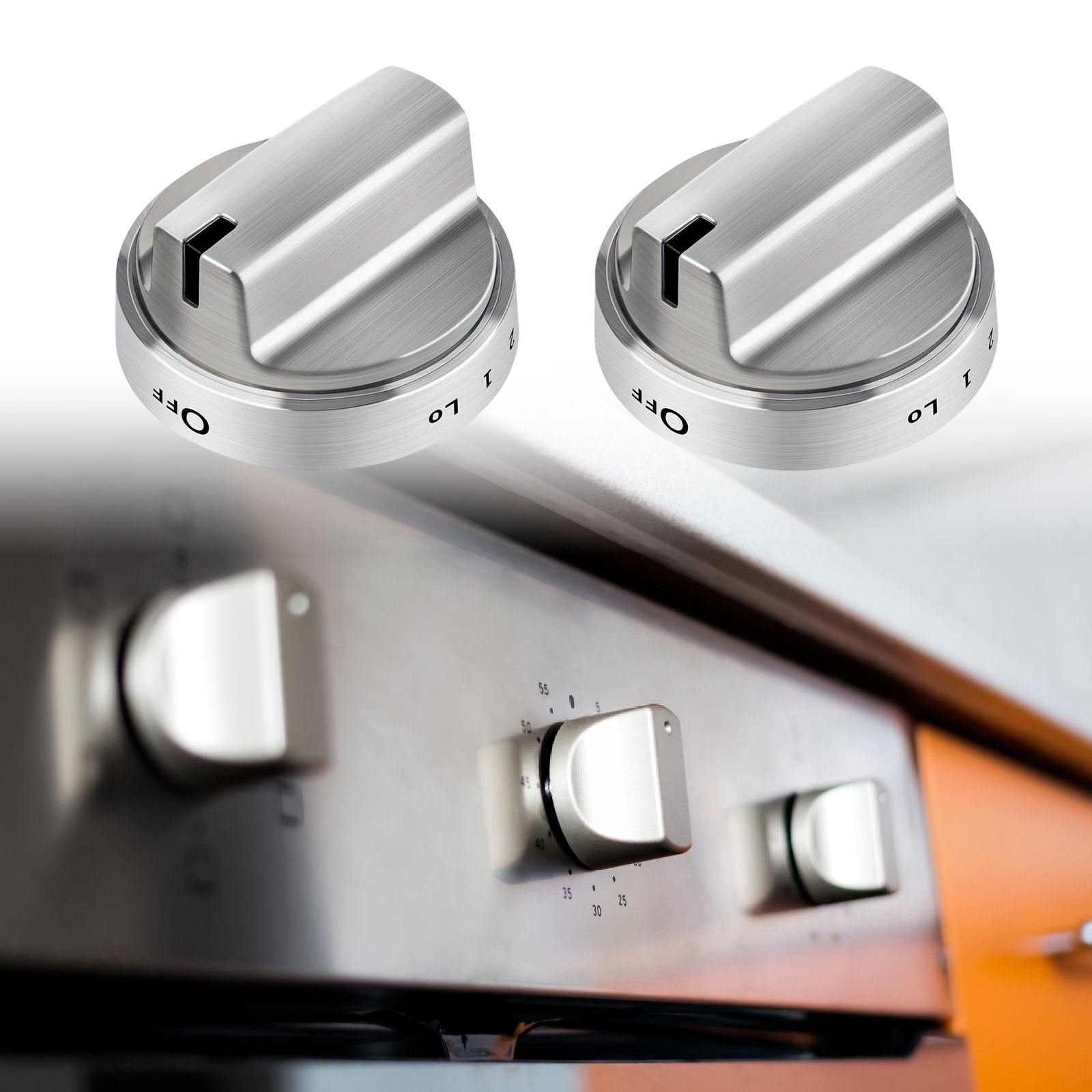 5Pcs Modern Knob Replacement for JGBS66REK3SS AP5989029 JGBS66REK4SS PS11729081 Stove Accessories