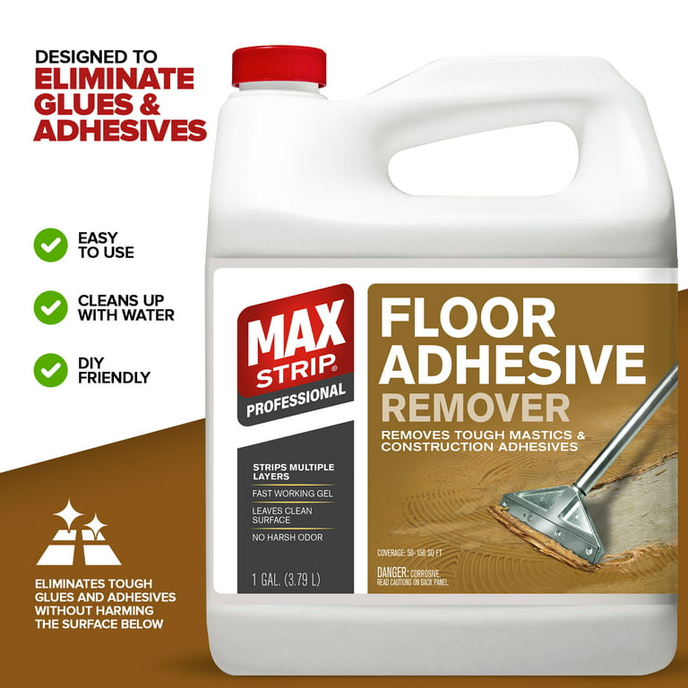 Removing Glue (or Adhesive) from Hardwood Floors