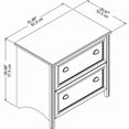 thumbnail image 6 of Bush Furniture Fairview 2 Drawer Lateral File Cabinet, 6 of 7