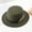 Blackish Green, variant on Womens Flat Top Jazz Cap Wide Brim Autumn Winter Hat Blended Fabric Tea Party Costume Beret