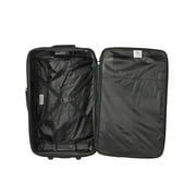 Travelers Club 4-Piece Travel Value Soft Side Luggage Set - Black