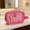 Red, variant on Byujiro Breathable Mesh Travel Toiletry Pouch Portable Zippered Cosmetic Bag Lightweight Organizer with Handle for Daily & Trips