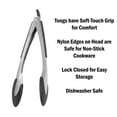 Oneida® 10" Stainless Steel Locking Tongs