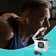 thumbnail image 6 of Wireless Earbuds Bluetooth 5.3 Headphones 90 Hrs Playtime Earbuds with Wireless Charging Case Power Display Over-Ear Earphones with Earhooks Waterproof Stereo Headset, 6 of 6