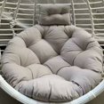 thumbnail image 1 of Cojín de silla de columpio para Hamaca, cómodo cojín de asiento de cesta colgante, a la piel suave y agradable, para interior y exterior, balcón Fivean unisex, 1 of 2