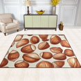 thumbnail image 3 of Chestnuts Nuts Area Rug Washable 80 x 58 Floor Carpet Mat Non Slip for Bedroom Living Room Home Decor, 3 of 7