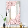 thumbnail image 3 of DESIGN ART Designart 'Capital Gold Sleek 12' Printed Glam Ultra Modern Mirror 27.5in.x39.5in., 3 of 5