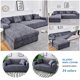 thumbnail image 2 of Qian Elastic Sofa Cover Living Room Sofa Cover Geometric Sofa Cover Pet Corner L-shaped Chaise Sofa Cover 1 Piece - Style 26, 2 of 3