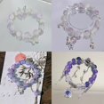 thumbnail image 1 of LUVCLS Hermosa pulsera de cuentas con dijes para mujeres y niñas, regalo de joyería que brilla intensamente U2, 1 of 1