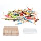thumbnail image 2 of Bolsa De Golosinas Para Piruletas, Bolsa De Dulces, Palos De Madera Seguros, Pajaritas Para Bodas, Fiestas, Panaderías Cergrey 8x12cm, 2 of 8