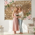 thumbnail image 4 of 7x5ft Floral Wood Happy Mothers Day Party Photo Booth Backdrop, 4 of 6