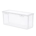 thumbnail image 2 of Bwomeauty Kitchen Storage, Airtight Bread Storage Containers Plastic Reusable Loaf Cake Clear Bread Dispenser Fresh Bread Organizer Bin, Mens Gifts, 11x4x5inch, 2 of 8