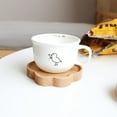 thumbnail image 6 of Taykoo Cute Cartoon Bear Paw Coaster Wooden Coasters Milk Tea Coffee Cup Mat, 6 of 6