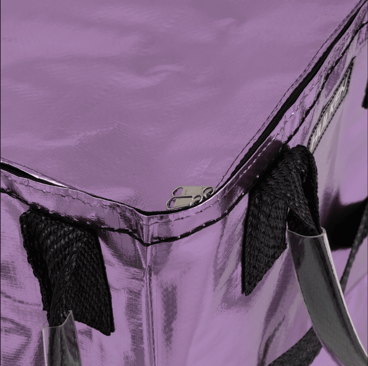 Hulken Original Rolling Shopping Tote Bag, Small, Lilac