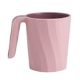 thumbnail image 1 of Bearachild Vaso de plástico para cepillo de dientes, vaso de baño, artículos de tocador de viaje, taza de lavado, accesorios de baño antideslizantes de Juegos de accesorios de baño Rosa claro Bearachild HA003589-02, 1 of 1