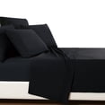 thumbnail image 6 of Fifth Avenue Home 'Jet Black' Twin Size Sheet Set, 6 of 8