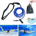thumbnail image 1 of Justerbart Simbälte för Pool, Simmotståndsbälte, Simbälte för Poolhängande Träning, Bungee Simmotstånd, 1 of 5