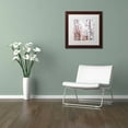 thumbnail image 3 of Trademark Fine Art "Winter Trees" Canvas Art by Lisa Powell Braun, White Matte, Wood Frame, 3 of 4
